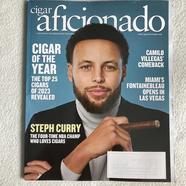 CIGAR AFICIONADO MAGAZINE January February 2024 Steph Curry Cigar o the