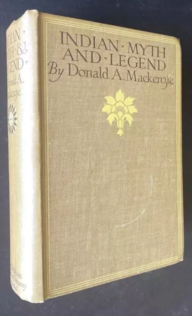 1919 1st Indian Myth and Legend, occult, Mackenzie w 40 plates FREE EXPRESS W/W