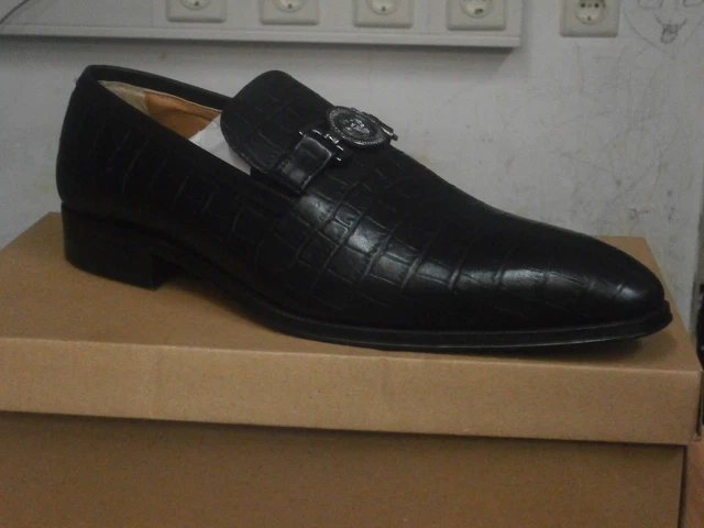 Men\'s Shoes Italian Shoes Naples Astro Enzo Solid Elegant Leather Shoes 9 US/42 Astro Enzo | Shoes | Mens Shoes Italian Shoes Naples Astro  main image 3