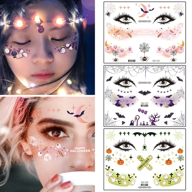 Tatouages Temporaires Halloween Plaies Sanglantes - Effets Realistes Pour Déguisement & Cosplay