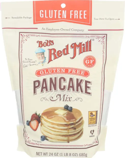 Bobs Red Mill Gluten Free Pancake Mix - 22 oz - 2 pk