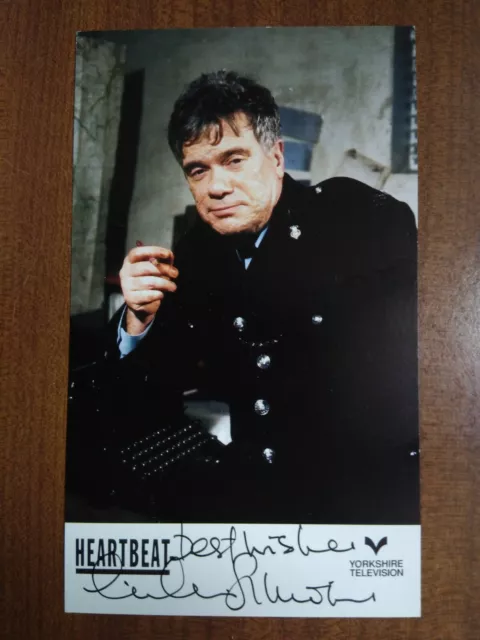 WILLIAM SIMONS *Alf Ventress* HEARTBEAT HAND SIGNED AUTOGRAPH CAST PHOTO CARD