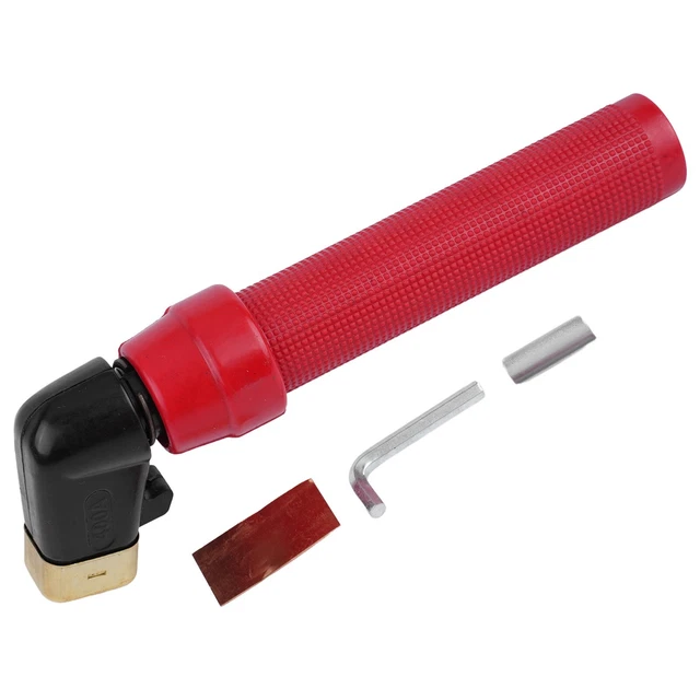 Nuovissimo supporto elettrodi saldatura contorta 1 saldatrice 21,5 * 4 * 8 cm