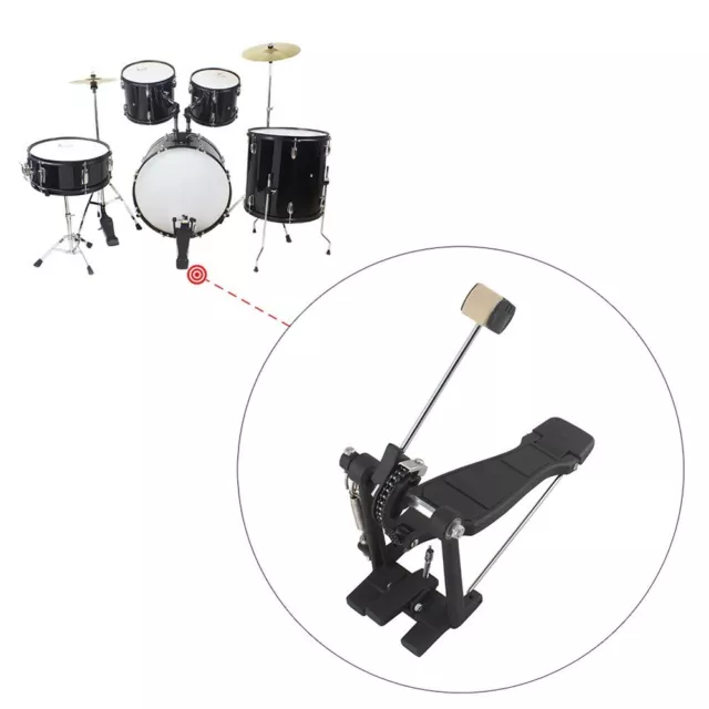 Schlagzeug-Pedalhammer Stahlgriff 1 St��ck Bass Drum-Pedal Drum-Pedal-Schl?ger 3
