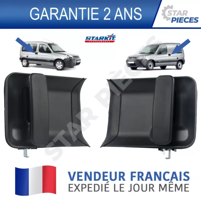 2 Poignee De Porte Laterale Berlingo Partner 1996-2008 Gauche + Droite