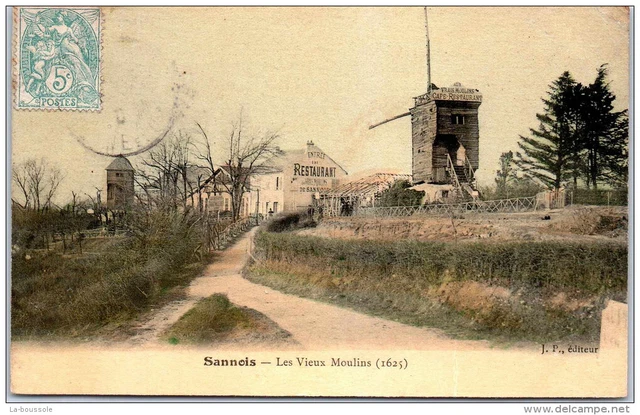 95 SANNOIS - les vieux moulins