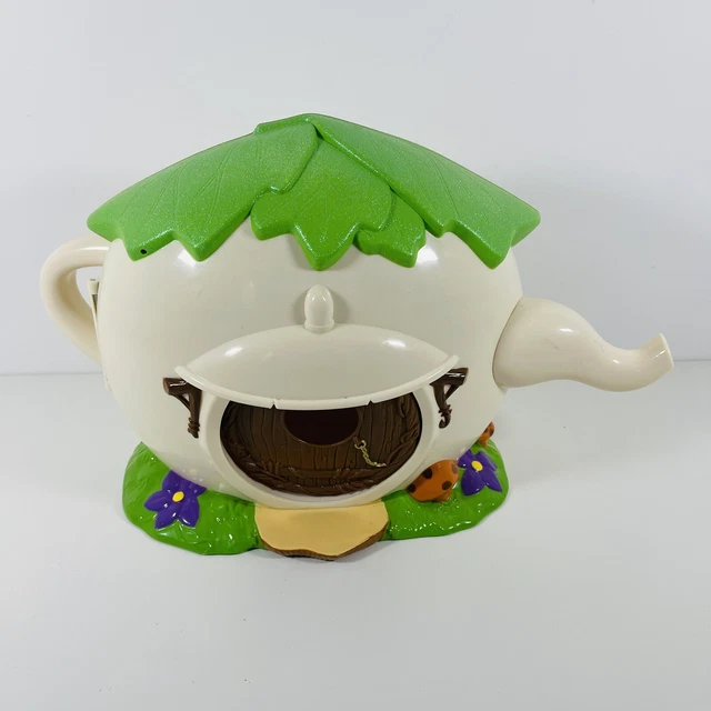 RARE DISNEY STORE Tinkerbell Teapot House Fairy Doll Playset Tink's
