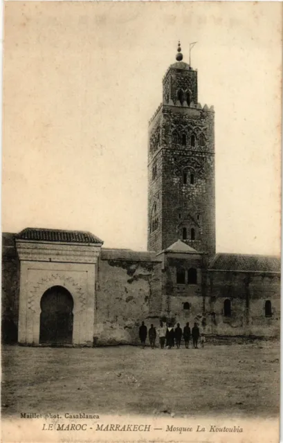 CPA AK Marrakech - Mosquee La Koutoubia MAROC (963572)