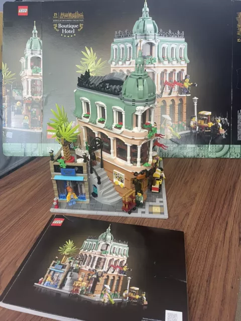 LEGO Icons: Boutique Hotel (10297) Complete Set, with Box and Instruction Book