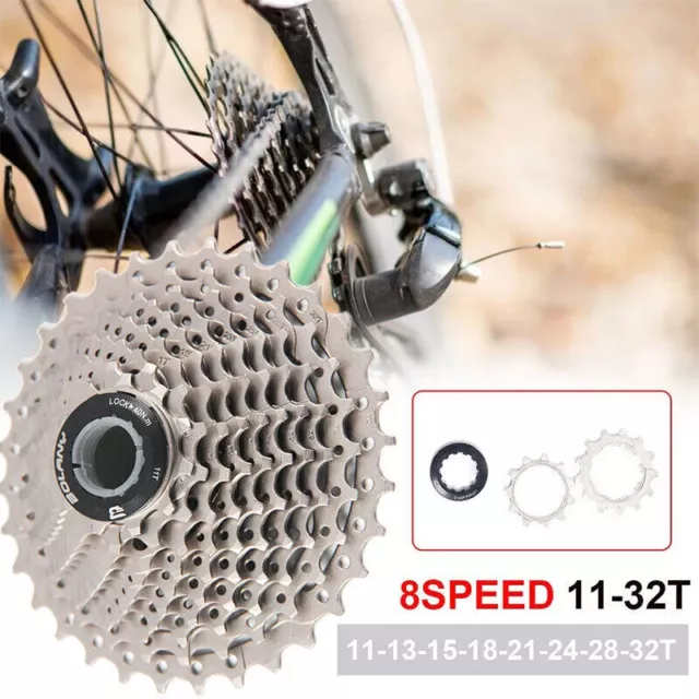 8 Speed MTB Bicycle Bike Cassette Sprocket Freewheel for Shimano HG41 11-32T