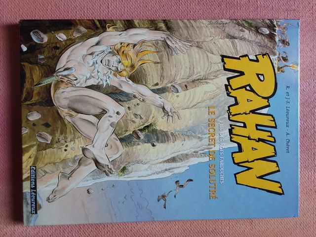 CHÉRET LECUREUX RAHAN Secret Solutré + Dedicace + Signés ,Bd Éo Fils ...
