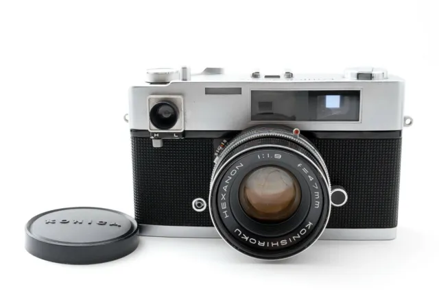 [Exc+4] Cámara fotográfica Konica Auto S 35 mm con lente de 47 mm f1,9 de JAPÓN #184