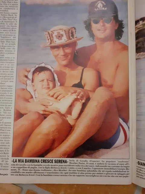 Articolo Clipping Heather Parisi