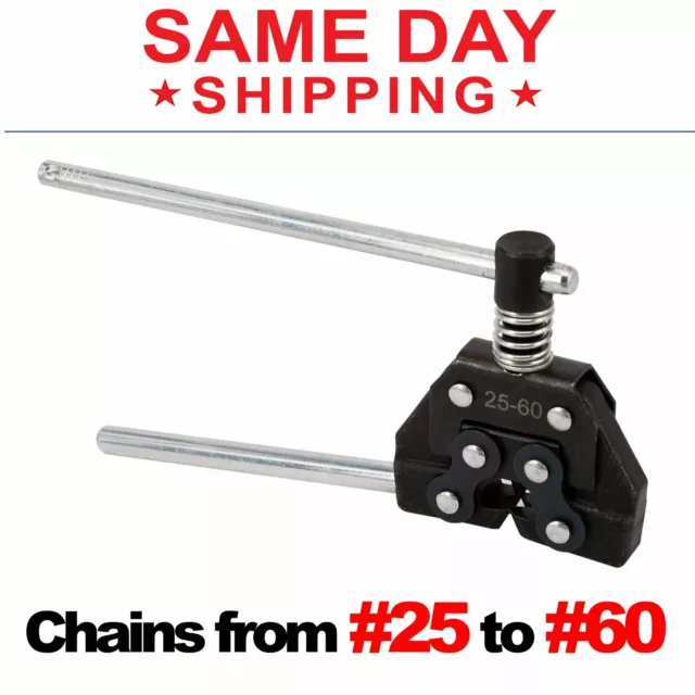 Roller Chain Cutter Breaker Detacher Splitter # 25 35 40 41 50 60 420 415 415H #