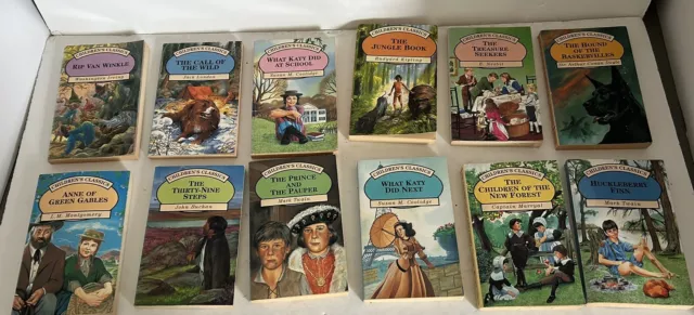 12 x Paragon Children's Classics: Collection of Child Fiction Books