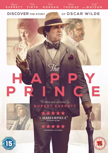 The Happy Prince DVD (2018) Rupert Everett cert 15 ***NEW*** Fast and FREE P & P