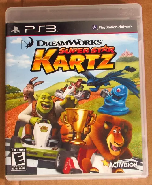 DreamWorks Super Star Kartz Sony PlayStation 3 PS3 2011 Game Complete Tested DreamWorks Super Star Kartz Sony PlayStation 3 PS3 2011 Game Complete Tested