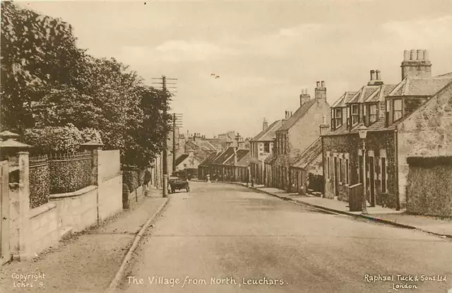 Leuchars Scotland The Village From North OLD PHOTO