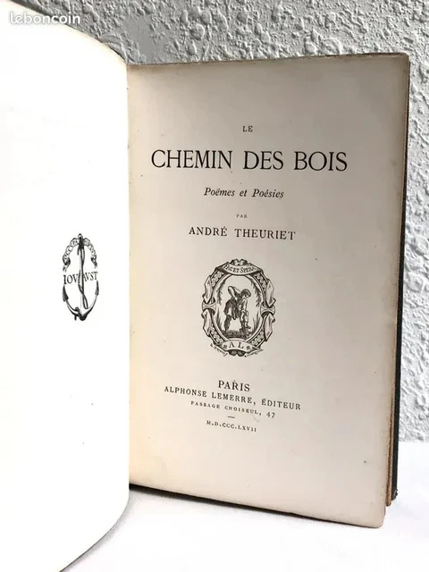 André THEURIET – Lettre Autographe Signée (1898) – Manuscrit XIXème, 4 Pages