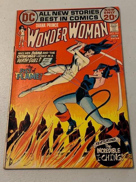 Wonder Woman #201 F Dc Comics Bronze Age 1972
