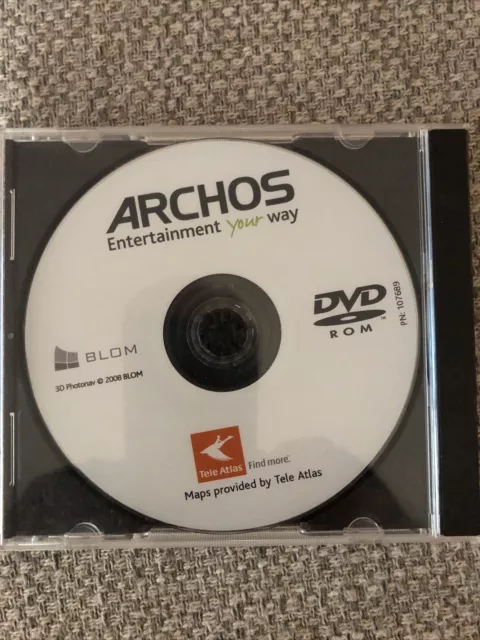 Archos 5 table.maps dvd.