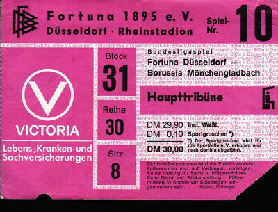 Fortuna,Düsseldorf,Südkurve Fortuna Billet Bl 82/83 FC Schalke 04 