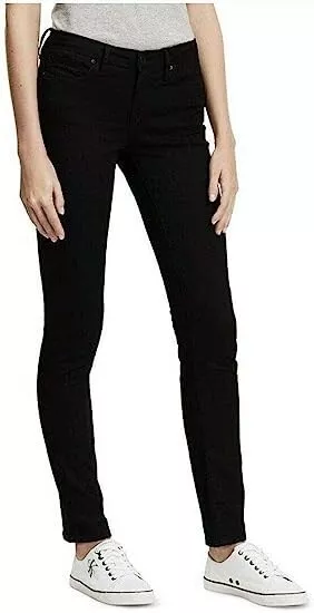 Calvin Klein Jeans Women's Stretch Skinny Pants - Black - Size: 6