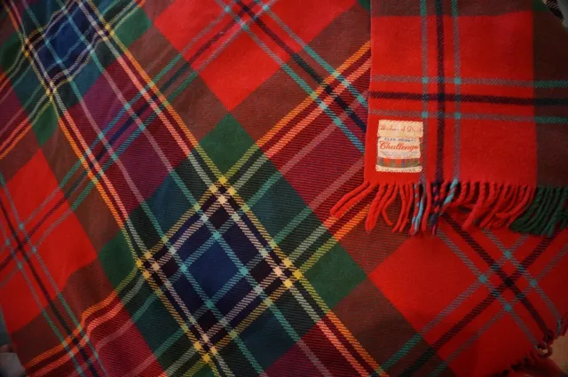 Vintage Clan Murray Challenge Picnic Blanket . Maclean of Duart Tartan
