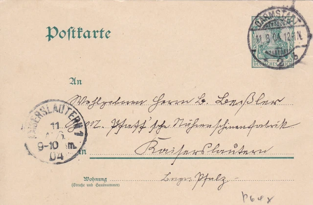PK Dt.Reich , 1904 , Darmstadt