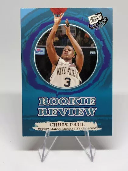 Chris Paul 2006 Press Pass Rookie Review RC #39 Wake Forest