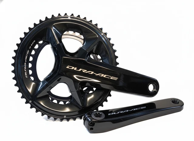 Pédalier Shimano Dura-Ace Crane 1ère Génération - Vintage, Pour Vélo De Route Peugeot, Gitane...