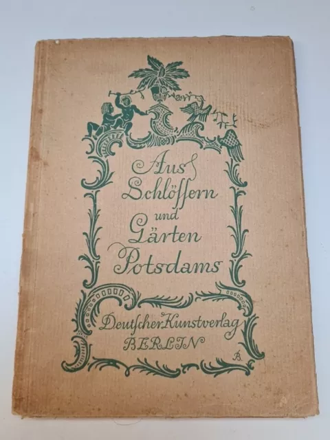 Aus Schlössern und Gärten Potsdams Berlin Historische Bilder 1923 Antike Vintage