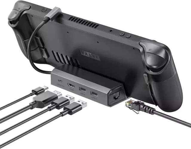 2023】 NOVOO STEAM Deck/Asus Rog Ally Dock, 6-In-1 USB C Docking Station  with 4K $64.70 - PicClick AU