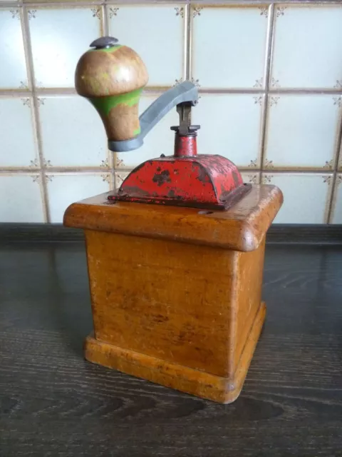 alte Kaffeemühle MOCCAMÜHLE Old Coffee Grinder OGL DRGM Schnellmahlwerk 2