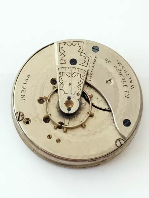 Waltham Watch Co. -  Pocket Watch Movement  (R-1885)