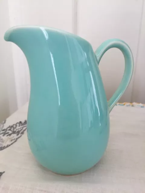 Rare LuRay Pastels Surf Green Syrup Pitcher Go-Along