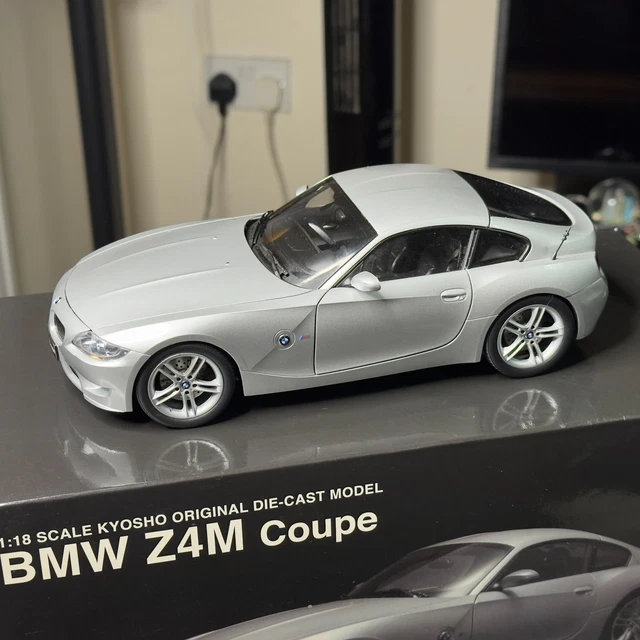 KYOSHO, BMW Z4M Coupe, 1/18 scale, Silver *RARE* £307.50 - PicClick UK
