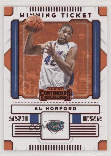 2020-21 Panini Contenders Draft Picks Winning Tickets Red Al Horford #18
