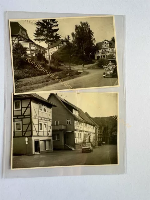 2Stk. orig. Foto Ziegenhagen um 1955 Witzenhausen