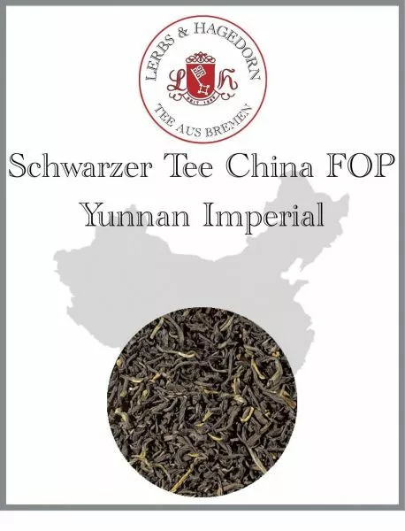Noir Thé Chine Fop Yunnan Impérial 1 KG