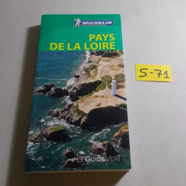 Guida Turistica  Le Guide Vert Michelin - Pays De La Loire  2015   (In Francese)