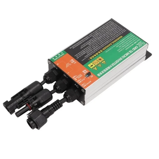 Micro onduleur solaire sans fil MPPT 300 W - Pure Sine Wave IP65 - Entrée/sortie de la sécurité électrique, empilage multiple parallèle