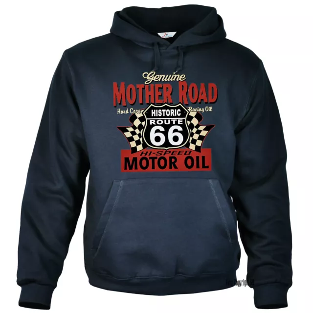 Hoodie Sweatshirt Auto Racing US-Car Werkstatt Motorrad Biker USA Garage *4280