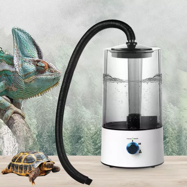 Reptile Fogger Terrariums Humidifier Fog Machine Mister Silent High Pressure 4L!