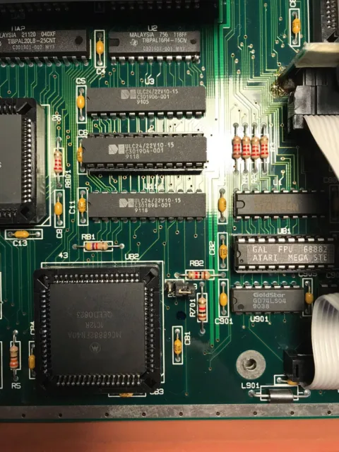 Atari MEGA STE GAL FPU 68881/68882 (1 pc. ) + Motorola MC 68882 (1 pc. optional)