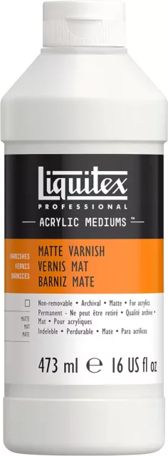 Liquitex 5216 Profi Mattlack, 473 ml, weiß