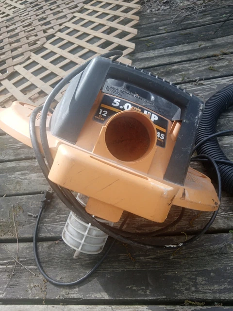 Professional Wet Dry Vacuum RIDGID 22.5 Litres 121L E43484 TOP BODY MOTOR ONLY
