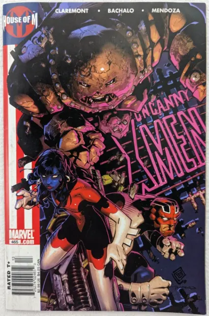Uncanny X-Men Vol 1 #465; Marvel DEC 2005; House of M; Chris Bachalo