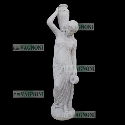DEA STATUA PIETRA CEMENTO NO MARMO DEA VENERE RISVEGLIO H.120 ARREDO GIARDINO 