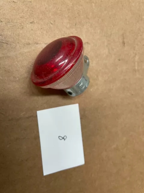 Schwinn Bicycle Generator Powered Red Taillight & Bezel Replacement Part NOS